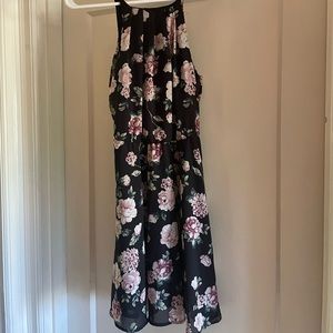 Blue Rain floral dress